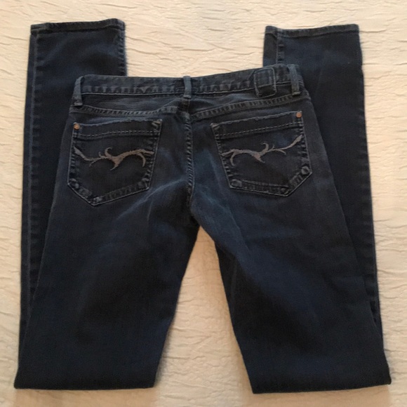 Gold Sign cigarette leg black jeans size 26 - Picture 4 of 7